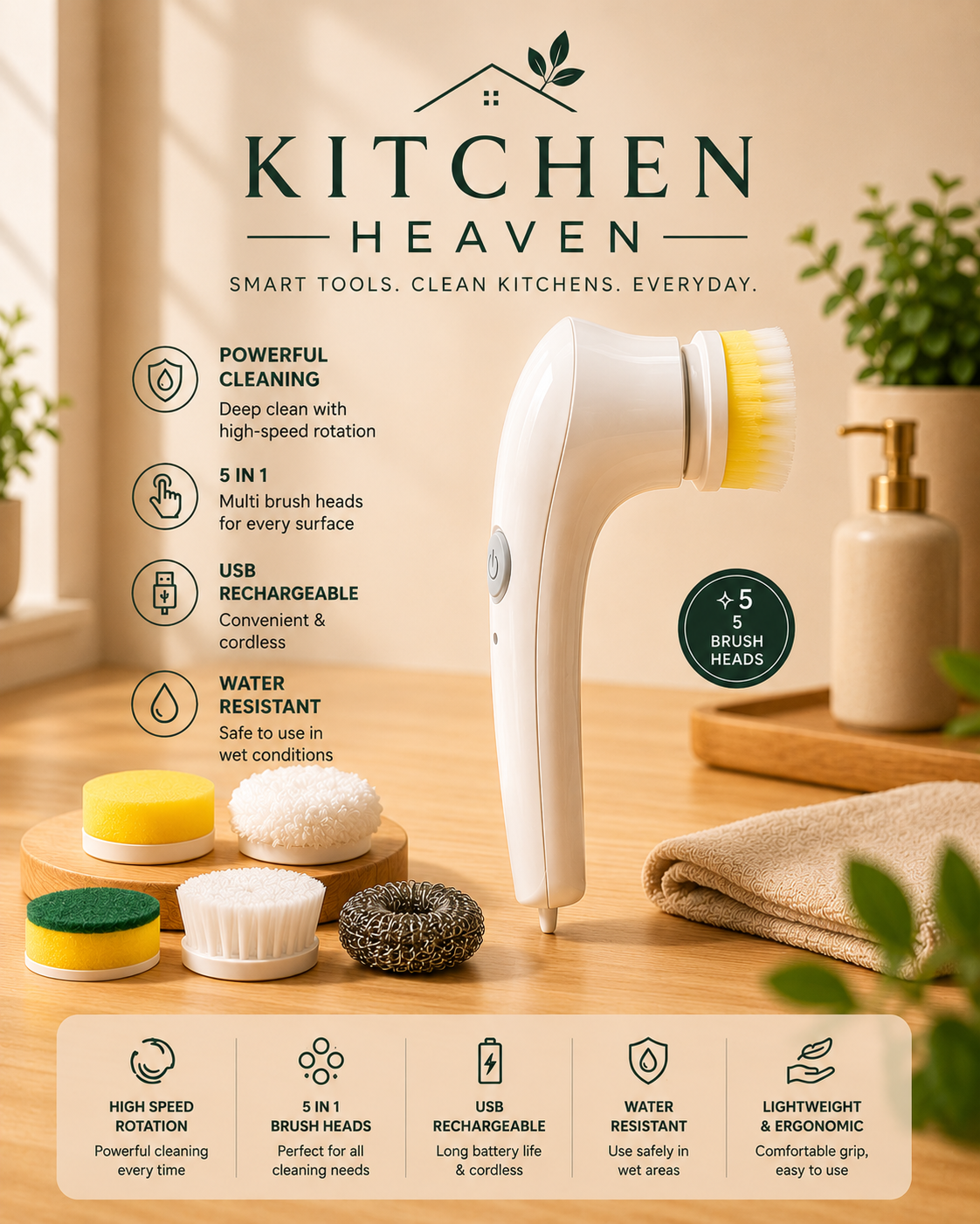 Electric Cleaning Brush